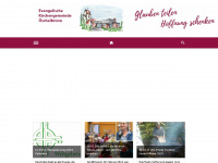 evkirche-oeschelbronn.de Webseite Vorschau
