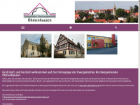 ev-kirche-ohmenhausen.de Webseite Vorschau