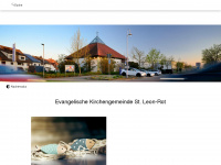 ev-kirche-stlr.de Webseite Vorschau