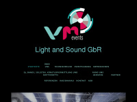 vm-events-ls.de Webseite Vorschau