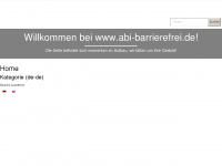 abi-barrierefrei.de Webseite Vorschau
