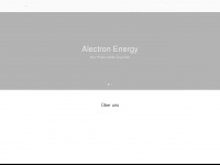 alectron-energy.de Webseite Vorschau