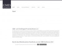 gmd-konferenz.de Webseite Vorschau
