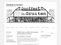 gruiten-dorffest.de Webseite Vorschau