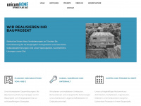 unicumhome.ch Webseite Vorschau