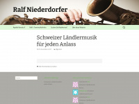 niederdorfer.ch Webseite Vorschau