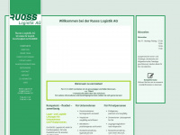 ruoss-logistik.ch Webseite Vorschau