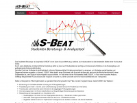 s-beat.de Webseite Vorschau