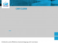 carclean-waschanlage.de Webseite Vorschau