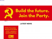 communistparty.org.uk Webseite Vorschau