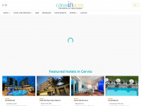 cerviainhotel.com Webseite Vorschau