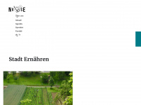 stadt-ernaehren.ch Webseite Vorschau
