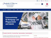 top-gastro-shop.de Webseite Vorschau