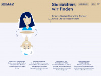 skilled-recruitment.ch Webseite Vorschau