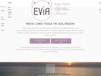 evia.love Webseite Vorschau