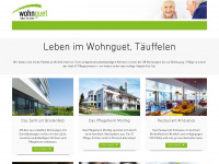 wohnguet.ch Webseite Vorschau