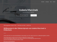 marcinek-zahnarzt.de Webseite Vorschau