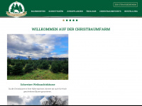 christbaumfarm.ch Webseite Vorschau