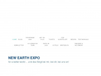 new-earth-expo.ch Webseite Vorschau