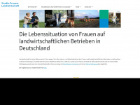 studie-frauen-landwirtschaft.de Webseite Vorschau