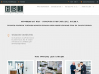 hbi-wohnen.de Webseite Vorschau