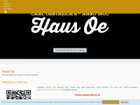 haus-oe.com Webseite Vorschau