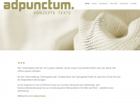 adpunctum.ch Webseite Vorschau
