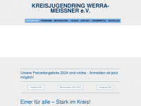 kjr-wm.de Webseite Vorschau