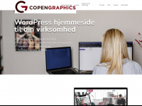 copengraphics.dk Webseite Vorschau