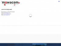 mewacom.ch Webseite Vorschau