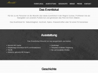 moschti-eventlokal.ch Webseite Vorschau