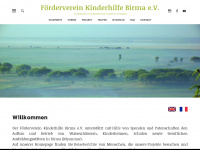 kinderhilfe-birma.ngo Webseite Vorschau