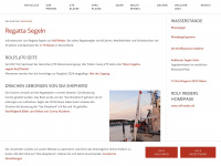 regatta-segeln.de Webseite Vorschau
