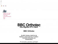 bbc-orthotec.net Webseite Vorschau