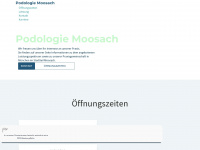podologie-moosach.de Webseite Vorschau