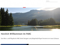parc-lenzerheide.ch Webseite Vorschau