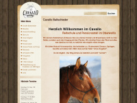 reitsportanlage-cavallo.ch Webseite Vorschau