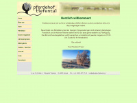 pferdehof-tiefental.ch Webseite Vorschau