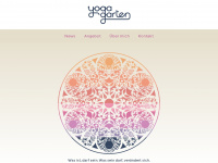 yogagarten.ch Webseite Vorschau