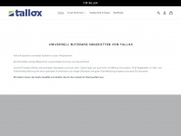 tallox.com Webseite Vorschau