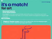 itsamatch.art Webseite Vorschau