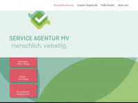 service-agentur-mv.de Webseite Vorschau