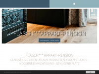 flasch-appart-pension.at Webseite Vorschau