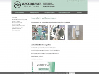 wackerbauer-feinmechanik.de Webseite Vorschau