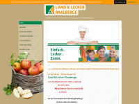 landundlecker.com Webseite Vorschau