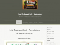 sandplacken.com Webseite Vorschau