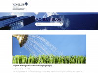 konlus-blog.de Webseite Vorschau