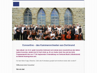 concertino-dortmund.de Webseite Vorschau