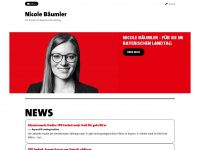 nicole-baeumler.de Webseite Vorschau