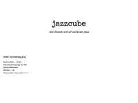 jazzcube.ch Webseite Vorschau